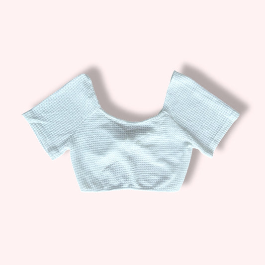 Back Twist Wool Top